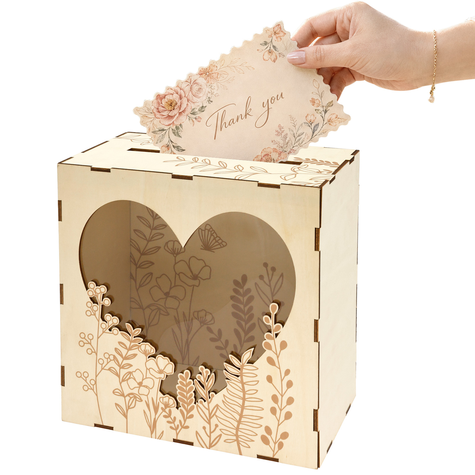Wedding Card Box - Wedding Card Box Wooden Wedding Card