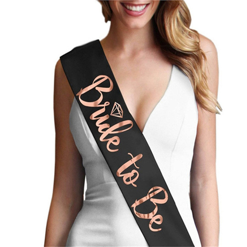 1pcs Bride To Be or mommy To B - Bride Tribe Sash 评论和价格