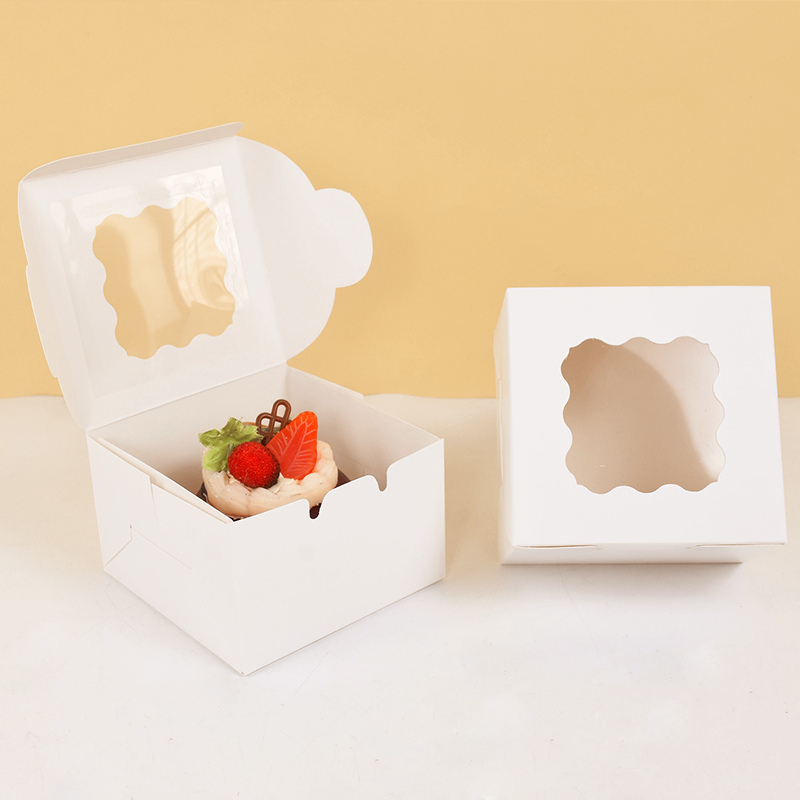 5pcs Cake Boxes White Cake Box - Wedding Cake Supply 评论和价格