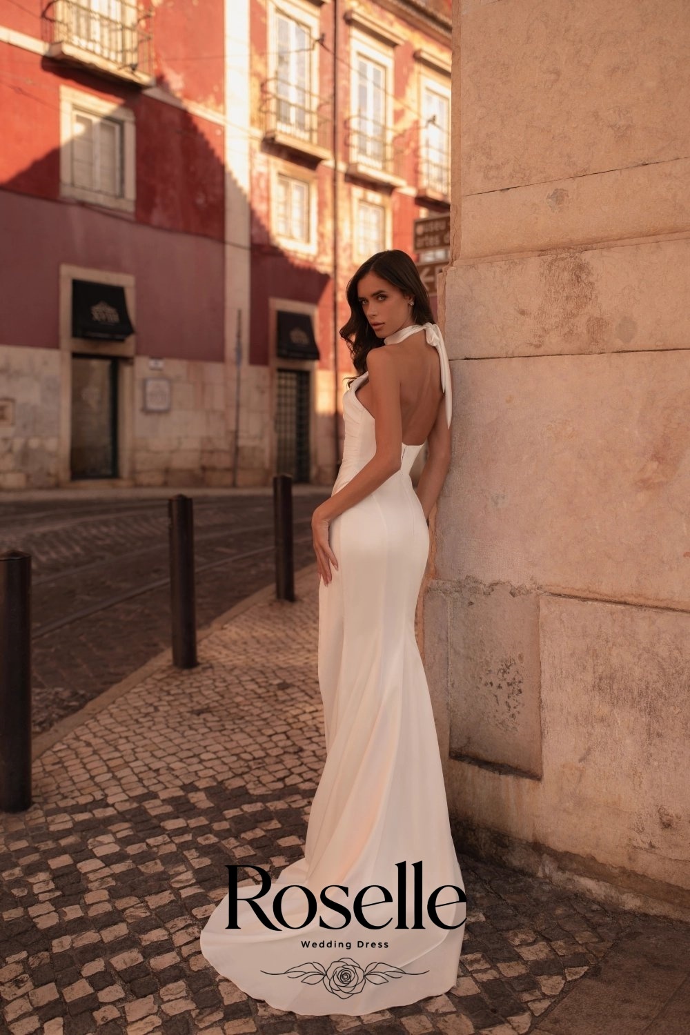 ROSELLE Halter Sleeveless Merm - Wedding Qw 评论和价格
