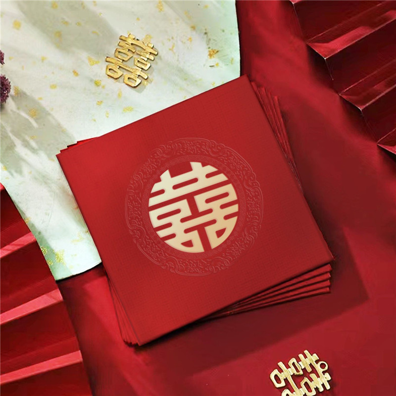 60Pcs/Set Red Envelope Wedding - Wedding Envelopes 评论和价格