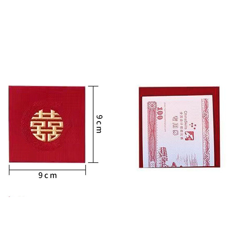 60Pcs/Set Red Envelope Wedding - Wedding Envelopes 评论和价格
