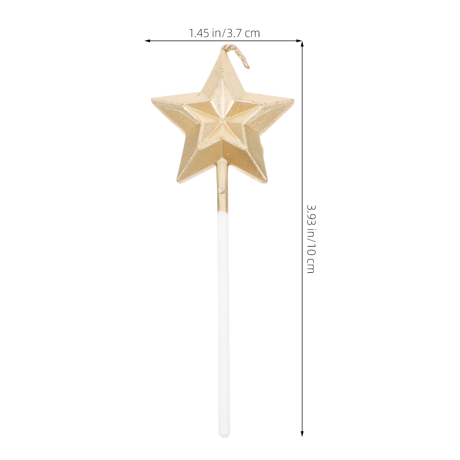 8Pcs Glitter Metallic Birthday - Wedding Cake Supply 评论和价格