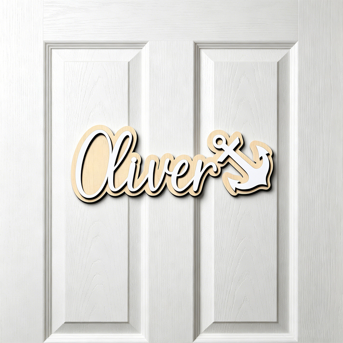 1pc Custom Anchor Wooden Name  - Wedding Souvenir 评论和价格