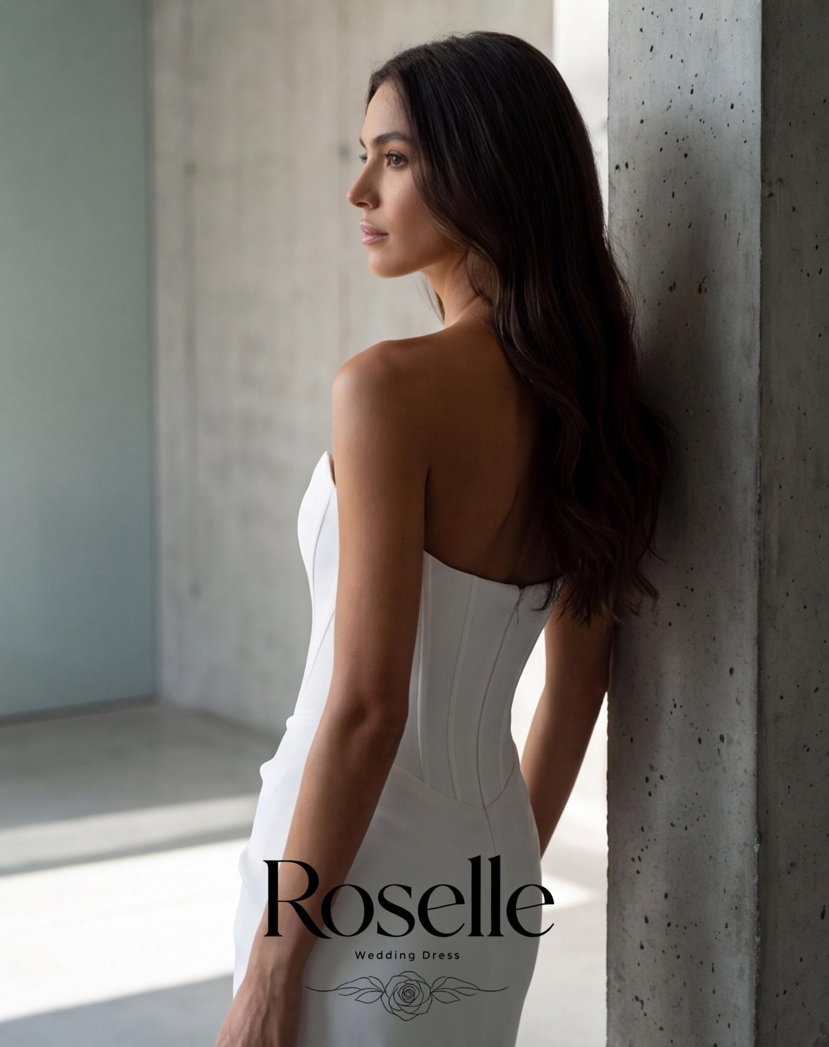 ROSELLE Mermaid Simple Elegant - Wedding Qw 评论和价格