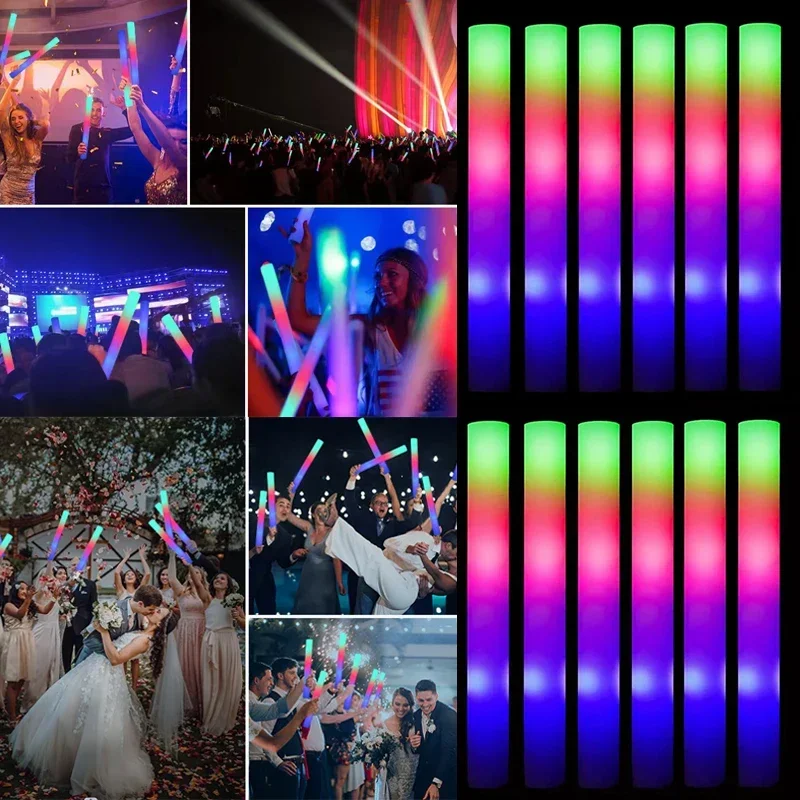 15/30Pcs LED Glow Sticks Bulk  - Wedding Supply In Bulk 评论和价格