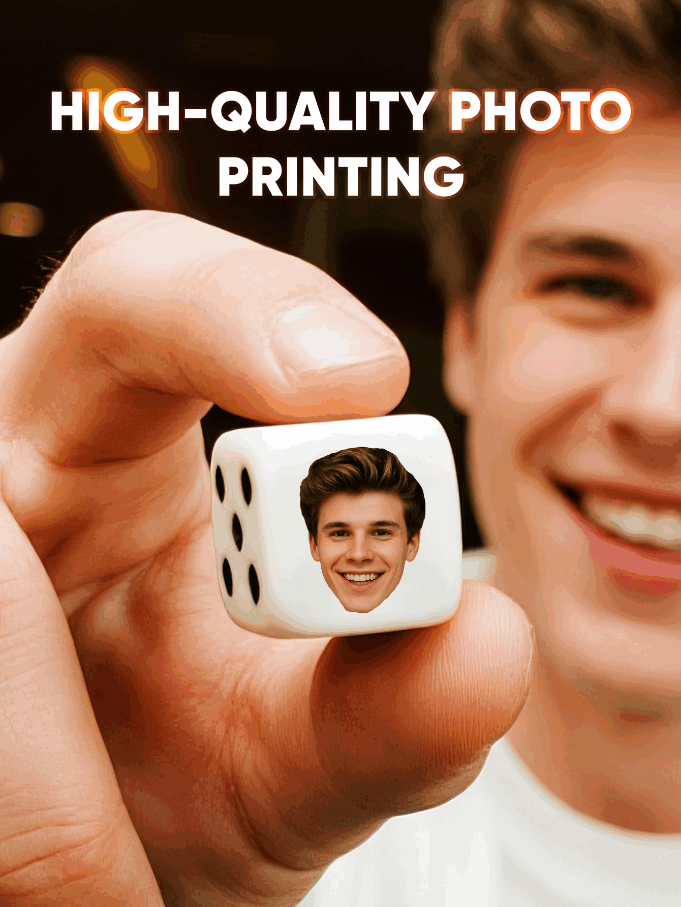 Custom Face Dice Personalized  - Wedding Souvenir 评论和价格
