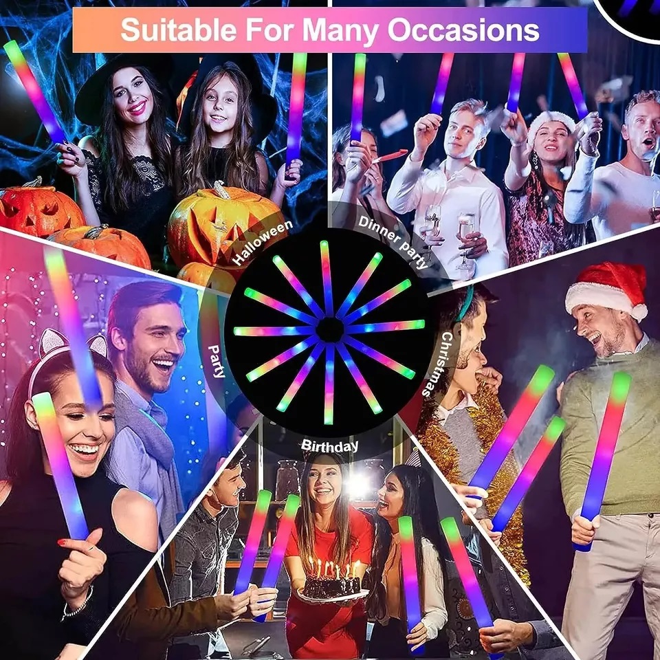 Glow Sticks Bulk 100Pack LED L - Wedding Supply In Bulk 评论和价格
