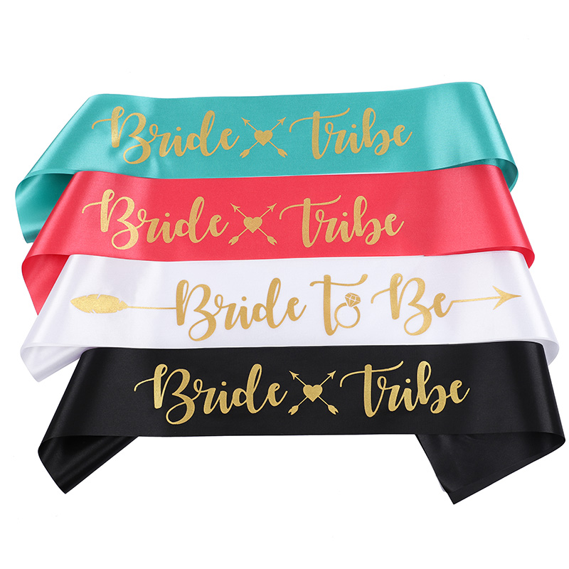 Bride Tribe Bridesmaids Sashes - Bride Tribe Sash 评论和价格