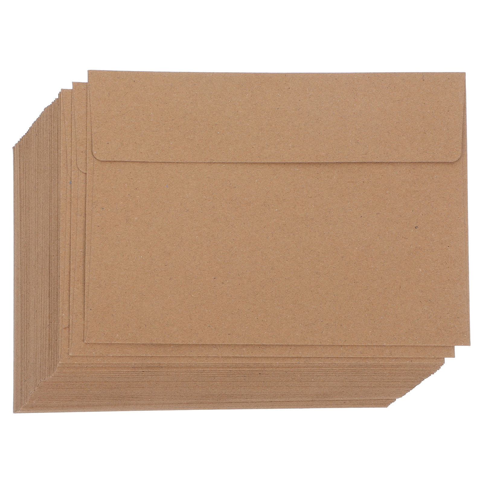 50Pcs Vintage Kraft Paper Busi - Wedding Envelopes 评论和价格