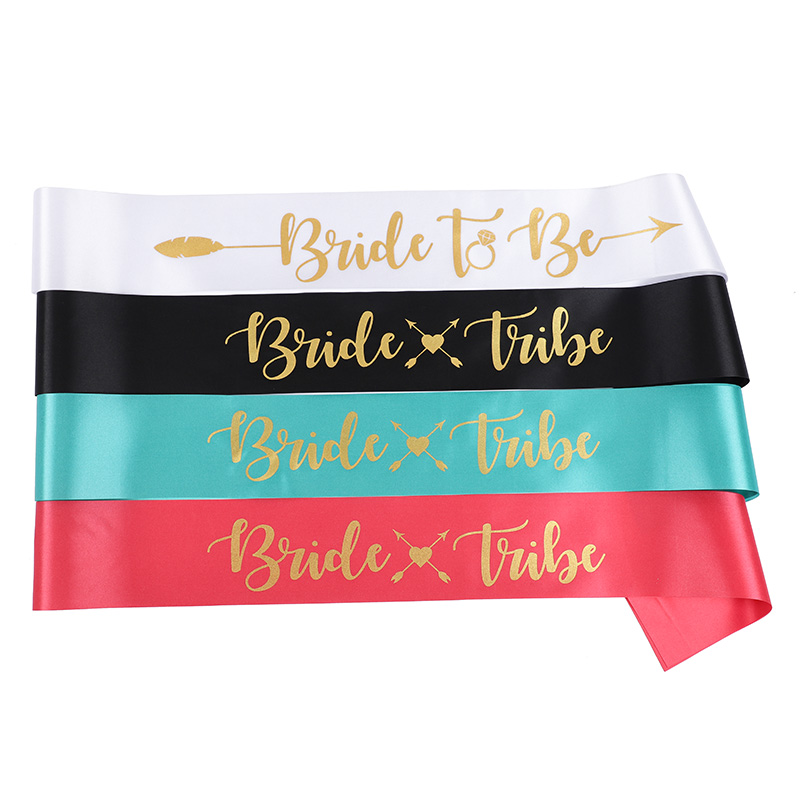 1Set Bride to be Bride Tribe S - Bride Tribe Sash 评论和价格