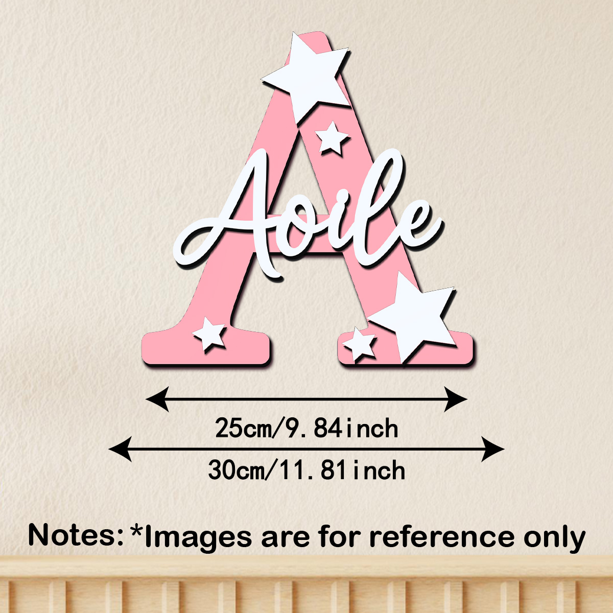 1pc Custom Star Initial Wooden - Wedding Souvenir 评论和价格