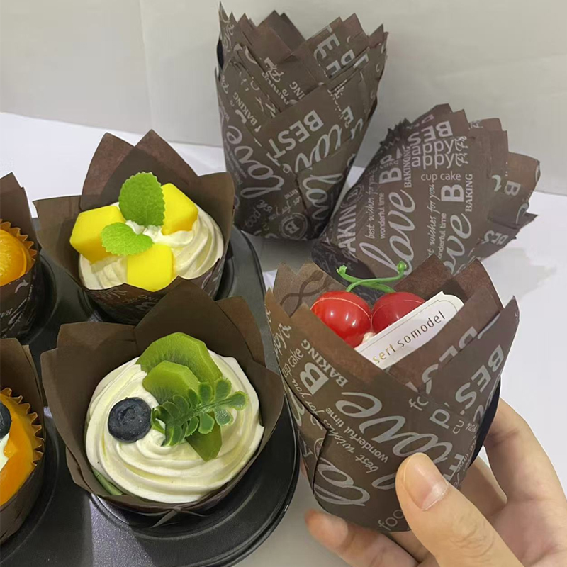 50Pcs/100Pcs Coffee-Themed Tul - Wedding Cake Supply 评论和价格