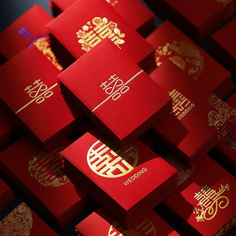50pcs Chinese New Year Red Env - Wedding Envelopes 评论和价格