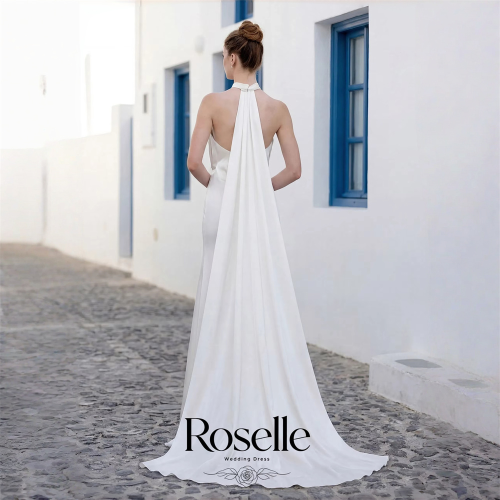 ROSELLE Halter Sleeveless Merm - Wedding Qw 评论和价格