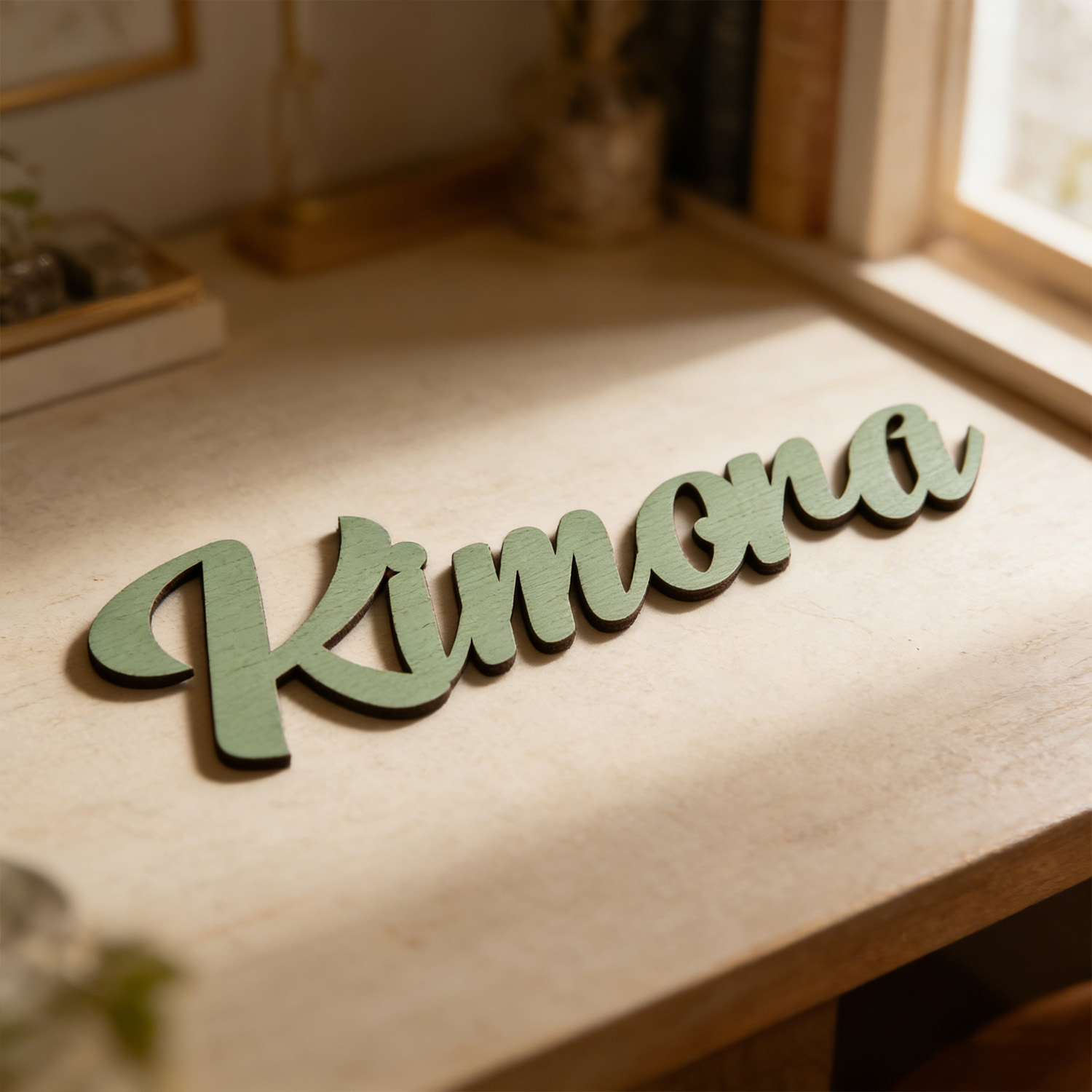 1pc Customized wooden wall dec - Wedding Souvenir 评论和价格