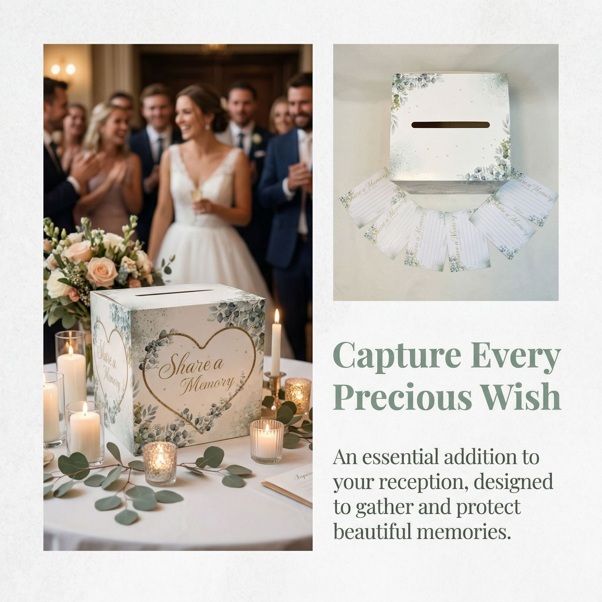 White Floral Wedding Card Box  - Wedding Card Box 评论和价格