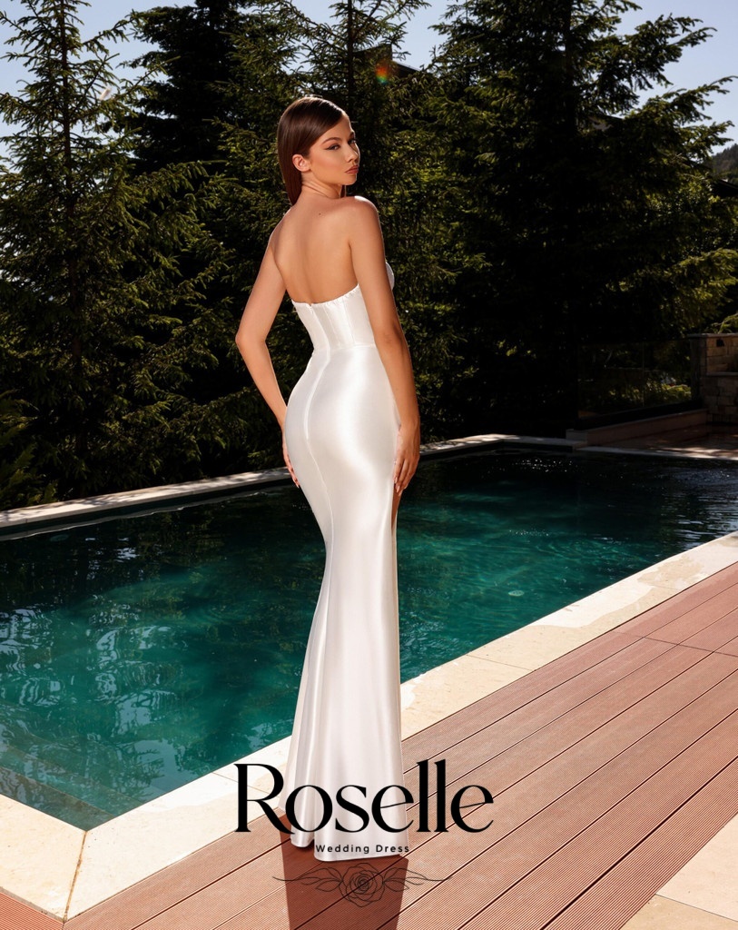 ROSELLE Elegant Sheath Wedding - Wedding Qw 评论和价格
