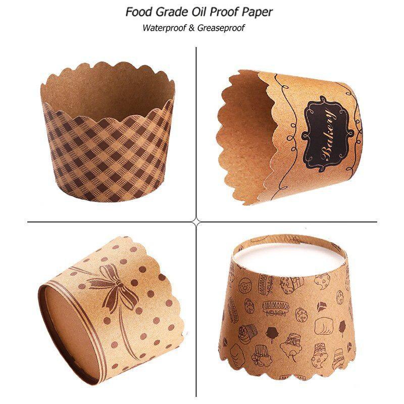 50Pcs/Pack Cupcake Paper Cups  - Wedding Cake Supply 评论和价格