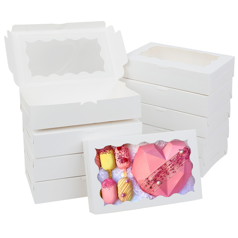 5/10/20pcs Cake Bakery Box Wit - Wedding Cake Supply 评论和价格