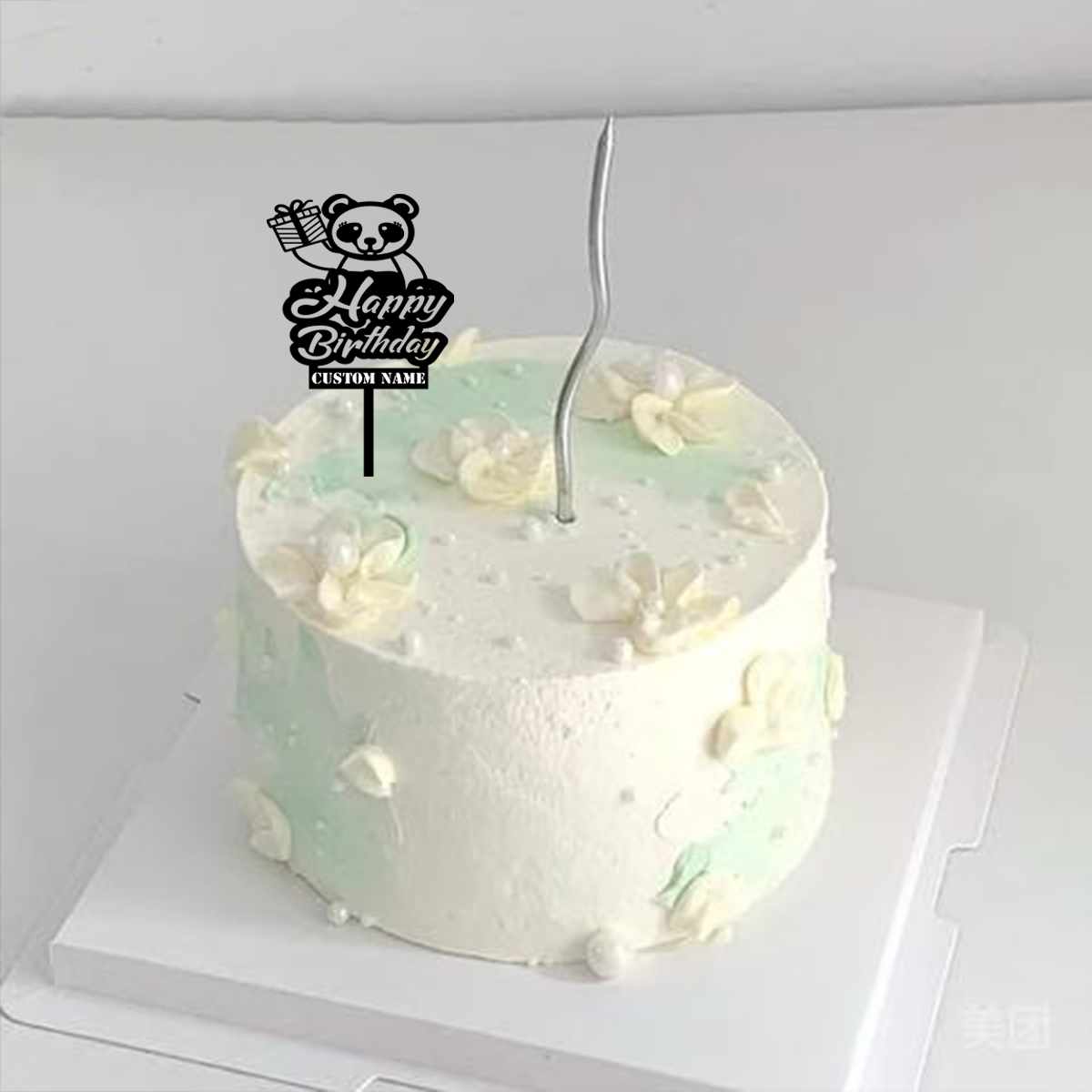 1PC Cute Happy birthday wishes - Wedding Cake Supply 评论和价格