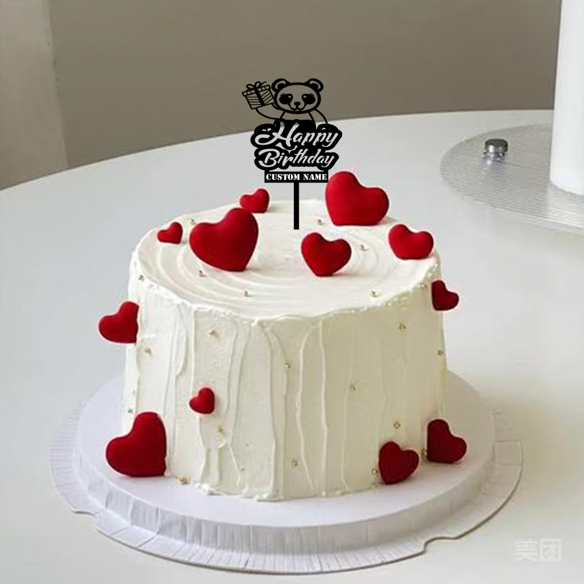 1PC Cute Happy birthday wishes - Wedding Cake Supply 评论和价格