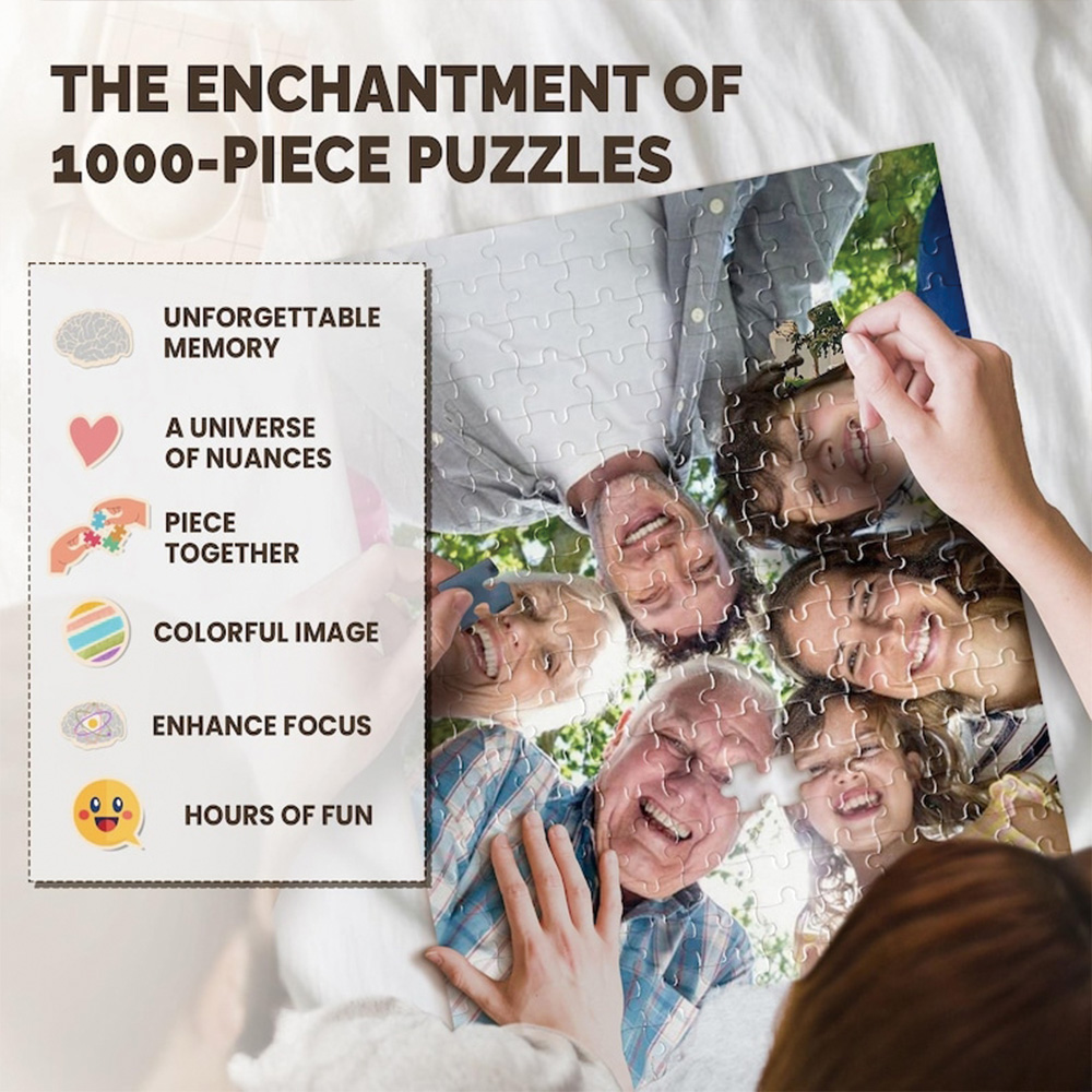 DIY custom photo puzzle, Woode - Wedding Souvenir 评论和价格